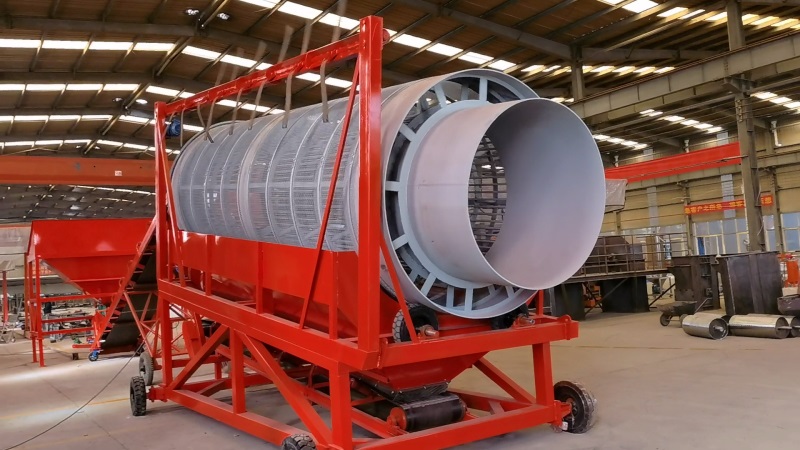 卓越篩分效率，簡單維護操作——滾筒篩的優勢分析